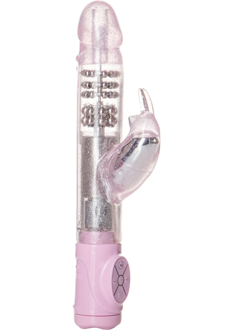 Jack Rabbit Thrusting Action Rabbit Vibrator- Pink