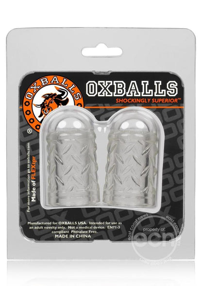 Oxballs Gripper Nipple Sucker (2 Pack) - Clear