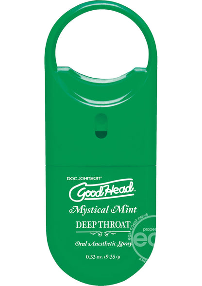 GoodHead Deep Throat To-Go Oral Anesthetic Spray Mint .33oz