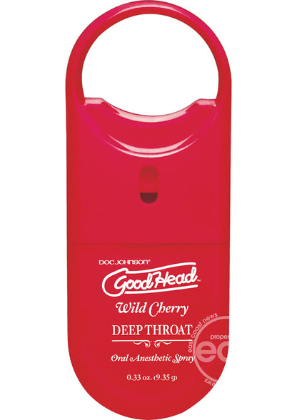 GoodHead Deep Throat To-Go Oral Anesthetic Spray Cherry .33oz