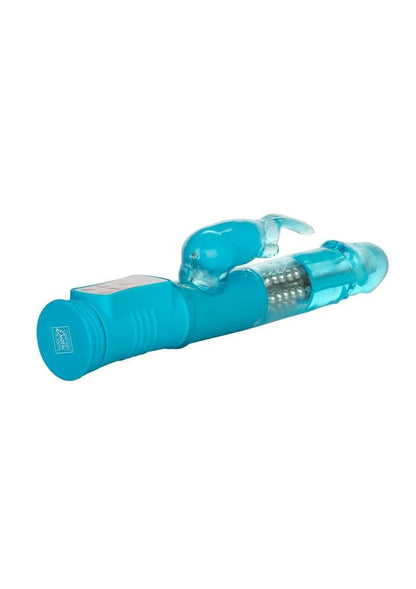 Shane's World Jack Rabbit Beaded Vibrator - Blue