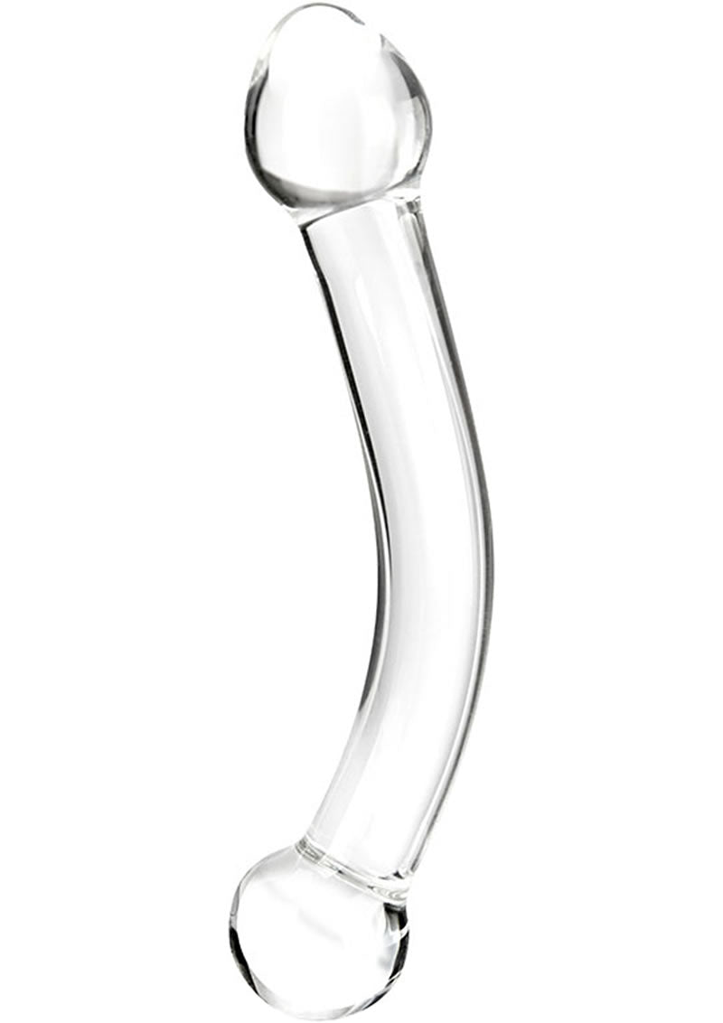 Glas Curved Glass G-Spot Stimulator 7in - Clear