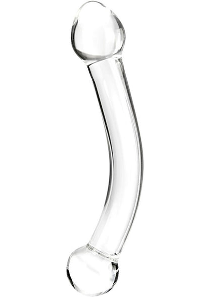 Glas Curved Glass G-Spot Stimulator 7in - Clear