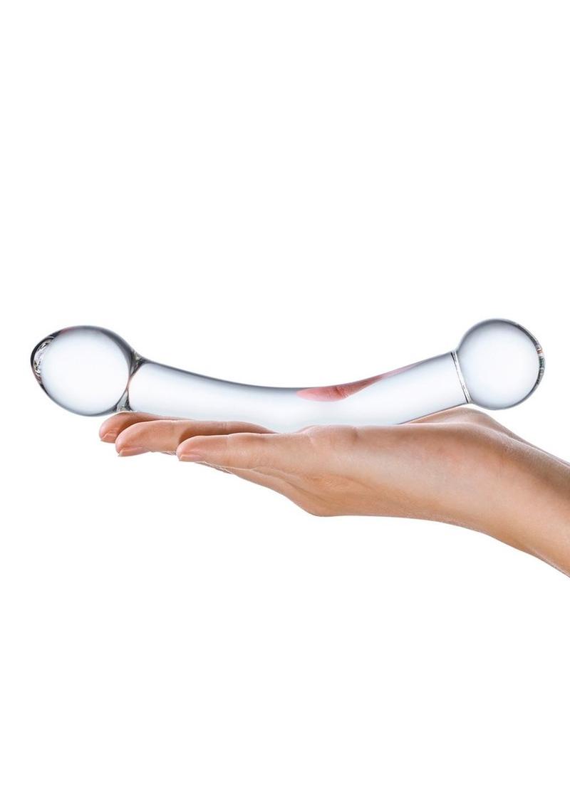 Glas Curved Glass G-Spot Stimulator 7in - Clear