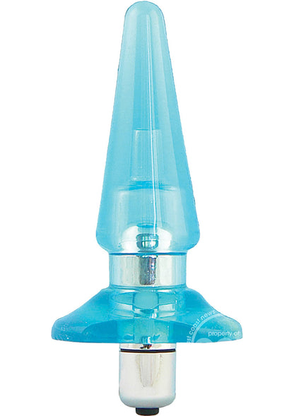 B Yours Basic Vibrating Butt Plug - Blue