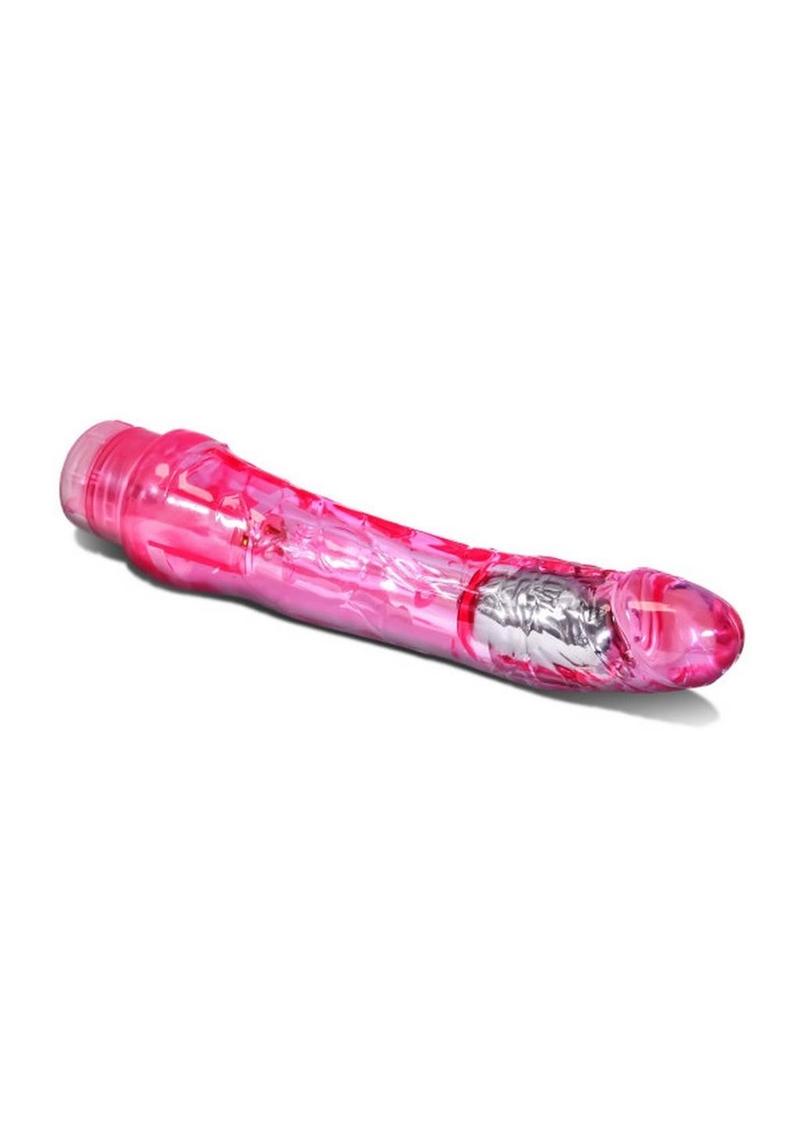 Naturally Yours Mambo Vibrating Dildo 9in - Pink