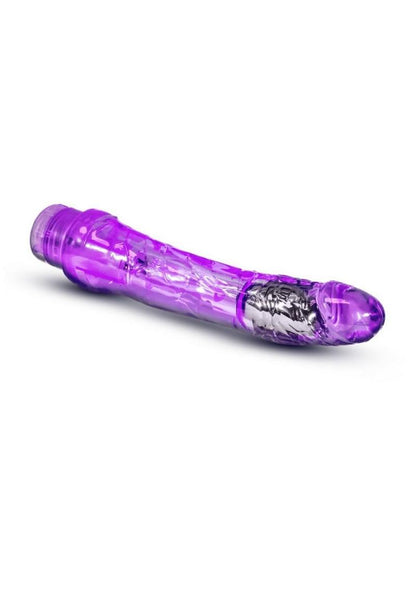 Naturally Yours Mambo Vibrating Dildo 9in - Purple