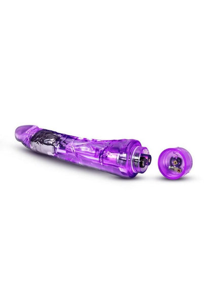 Naturally Yours Mambo Vibrating Dildo 9in - Purple