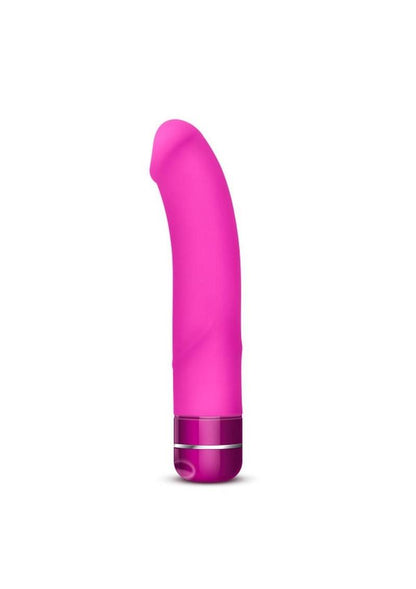 Luxe Beau Vibrating Silicone Dildo 8.5in - Pink