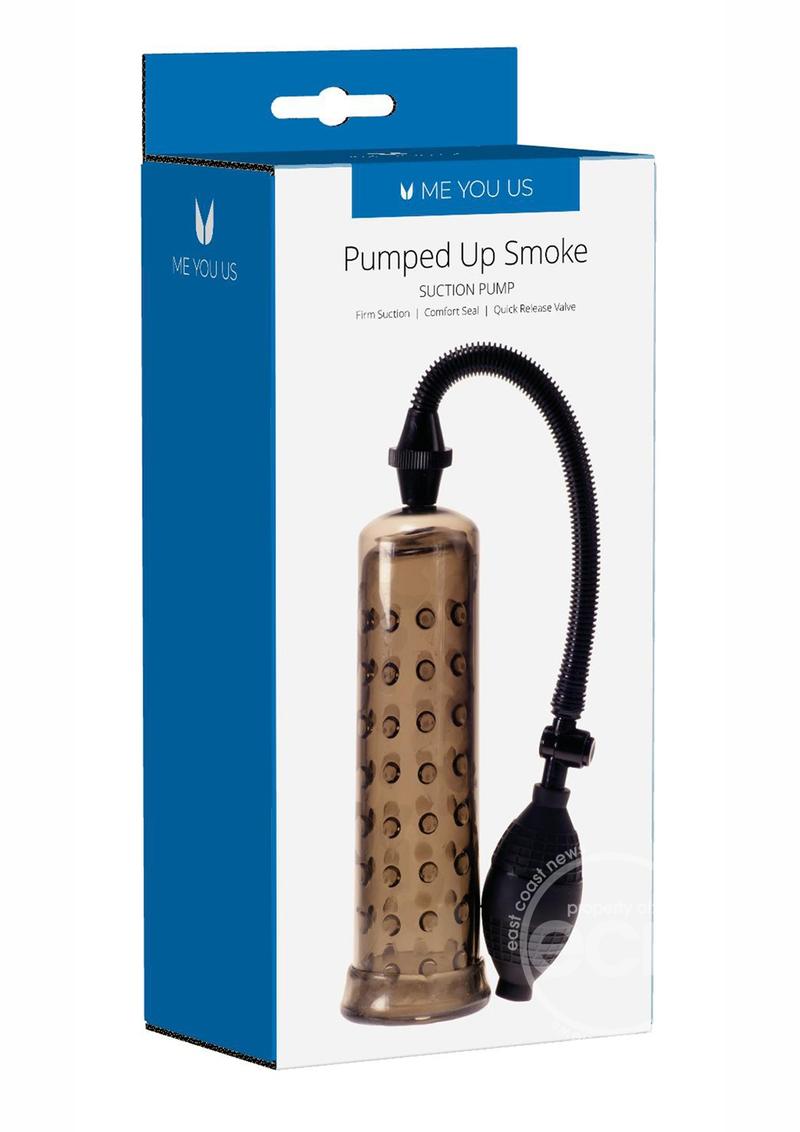 ME YOU US Pumped Up Smoke Penis Pump - Smoke/Black