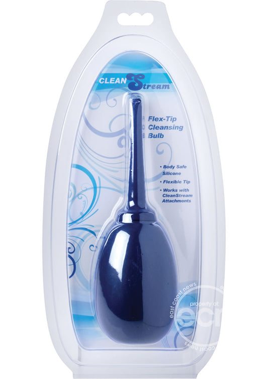 CleanStream Flex Tip Cleansing Enema Bulb - Blue