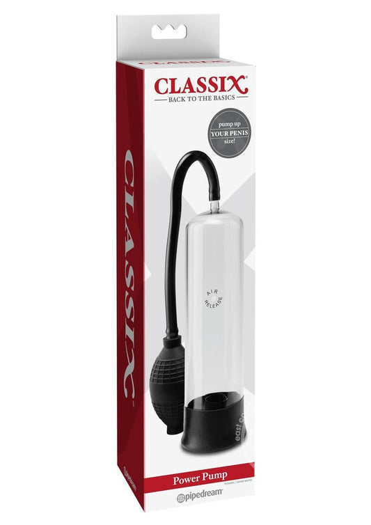 Classix Power Pump 7.5in - Clear