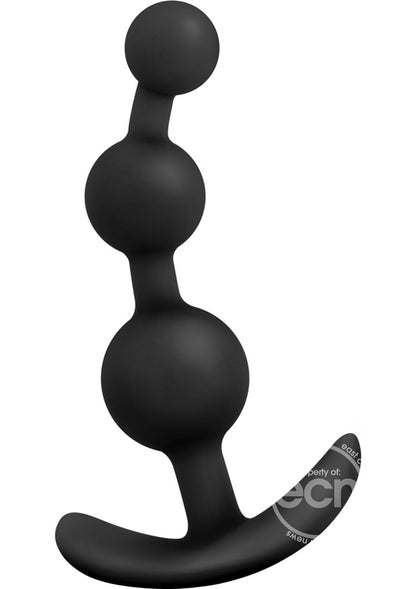 Luxe Be Me 3 Silicone Butt Plug - Black