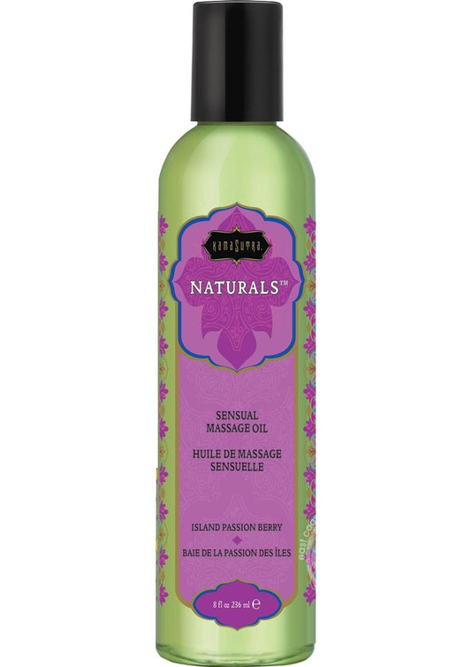 Kama Sutra Naturals Massage Oil Island Passion Berry 8oz