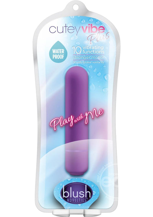 Play with Me Cutey Vibe Plus Bullet Vibrator - Purple