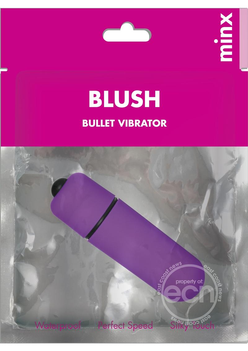 Minx Blush Bullet Vibrator- Purple