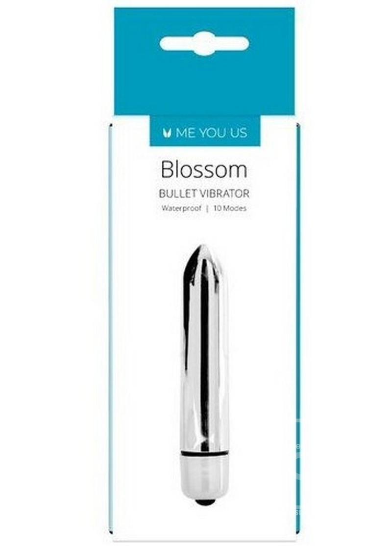 ME YOU US Blossom Bullet Vibrator - Silver