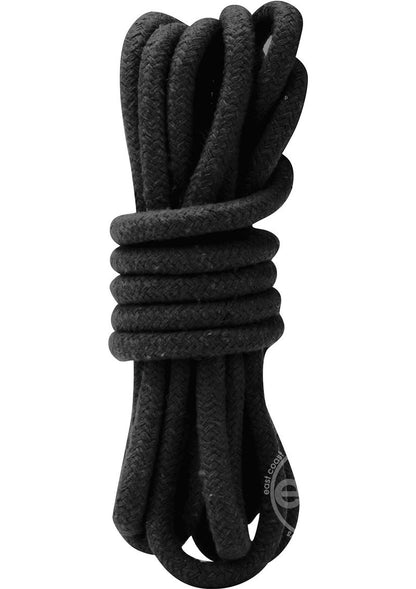 Lux Fetish Bondage Rope 10ft - Black