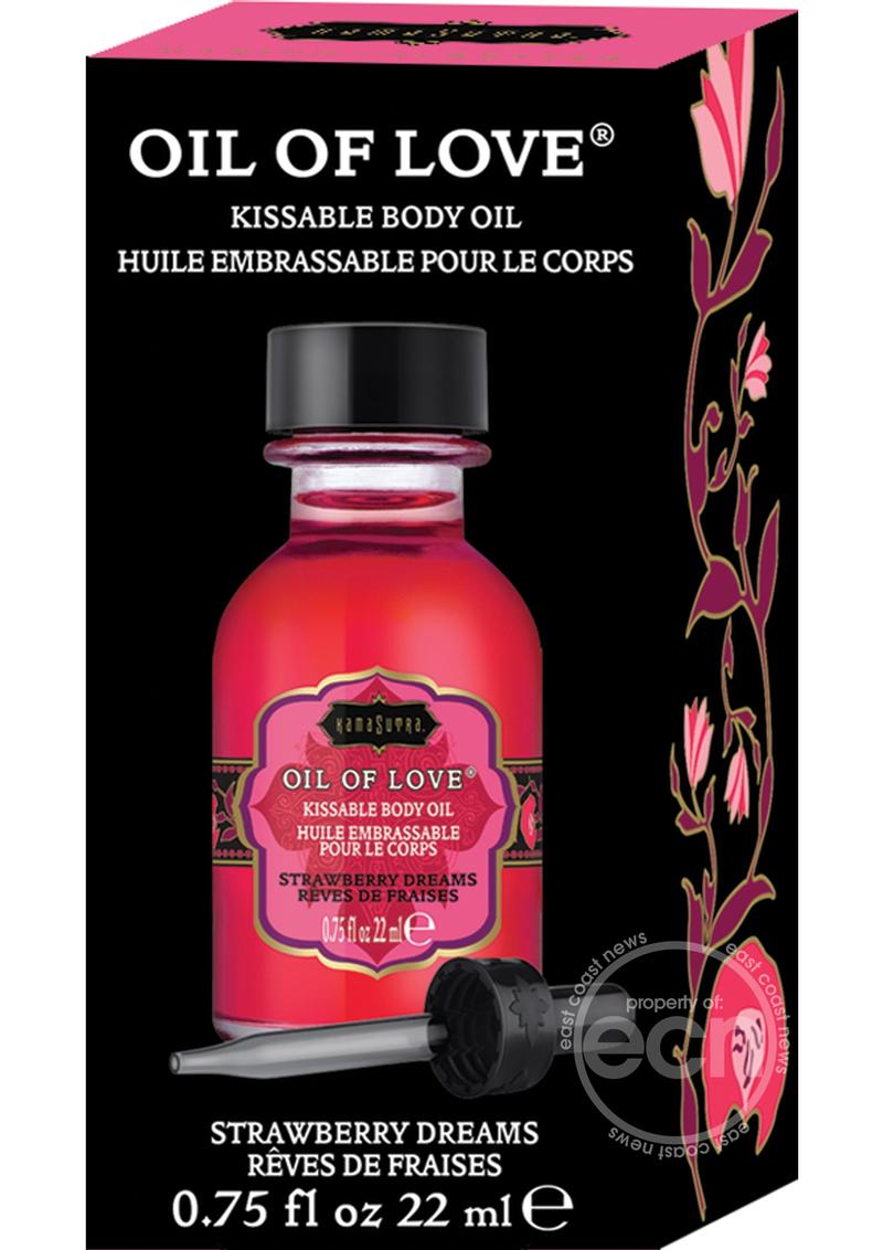 Kama Sutra Oil Of Love Strawberry Dreams .75oz