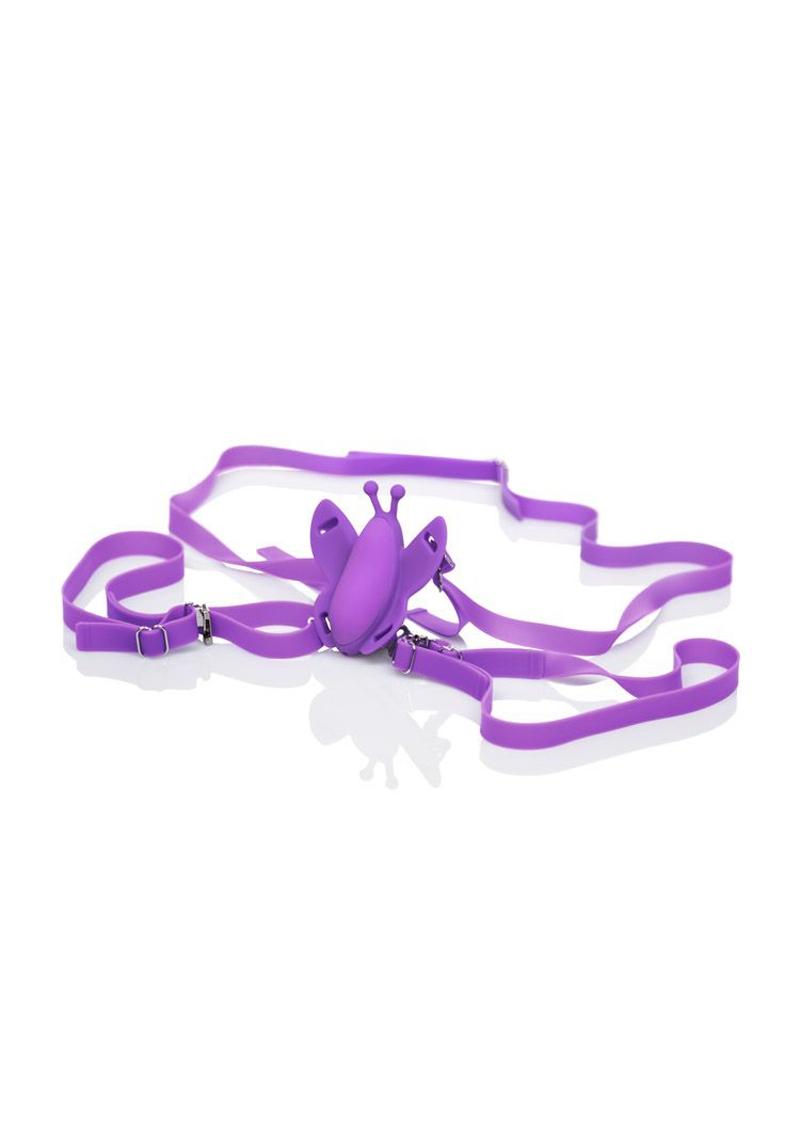 Venus Butterfly Silicone Remote Venus USB Rechargeable Waterproof Purple