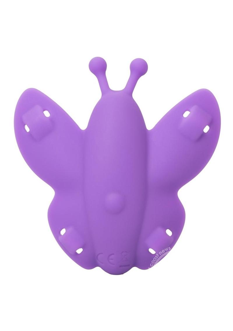 Venus Butterfly Silicone Remote Venus USB Rechargeable Waterproof Purple