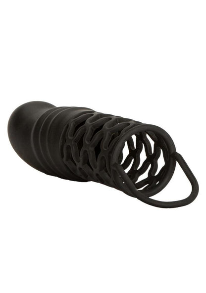 Silicone Penis Extender 2in- Black