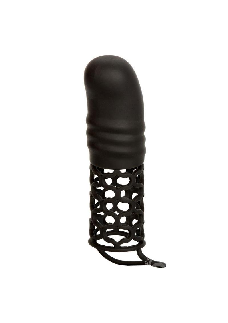 Silicone Penis Extender 2in- Black