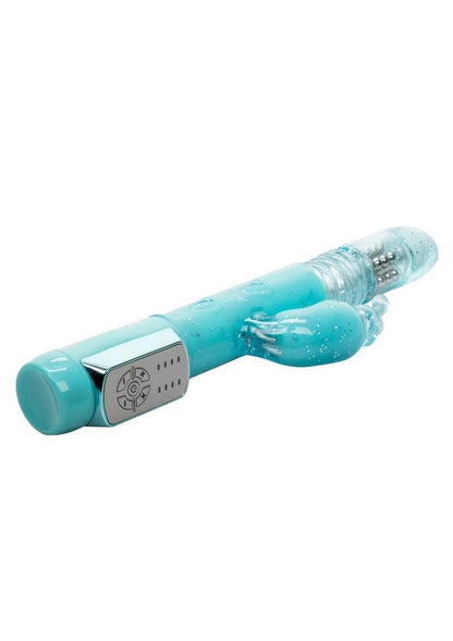 Dazzle Xtreme Thruster Beaded Rabbit Vibrator Waterproof Blue