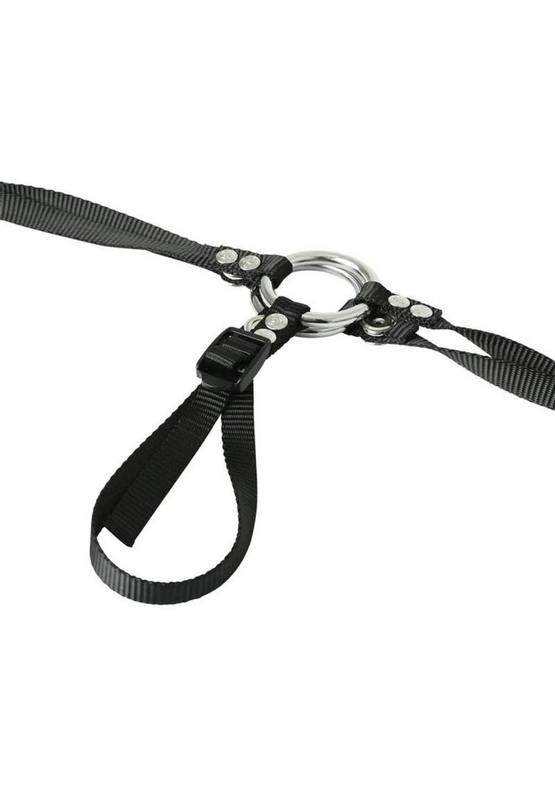 Sportsheets Bare As You Dare Strap-On Harness- Black