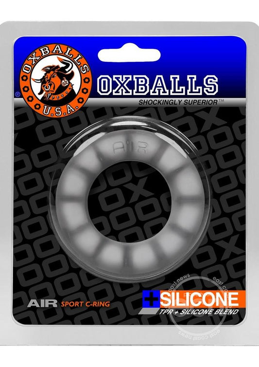 Oxballs Air Silicone Sport Cock Ring - Clear