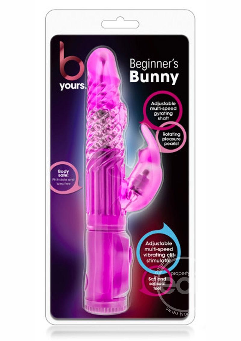 B Yours Beginner's Bunny Rabbit Vibrator - Pink