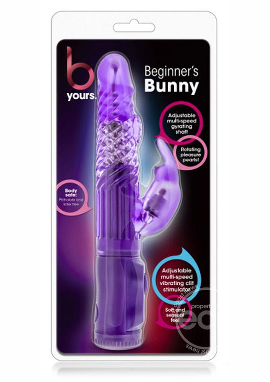 B Yours Beginner's Bunny Rabbit Vibrator - Purple