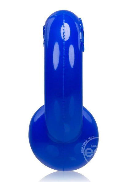 Oxballs Gauge Super Flex Cock Ring - Blue