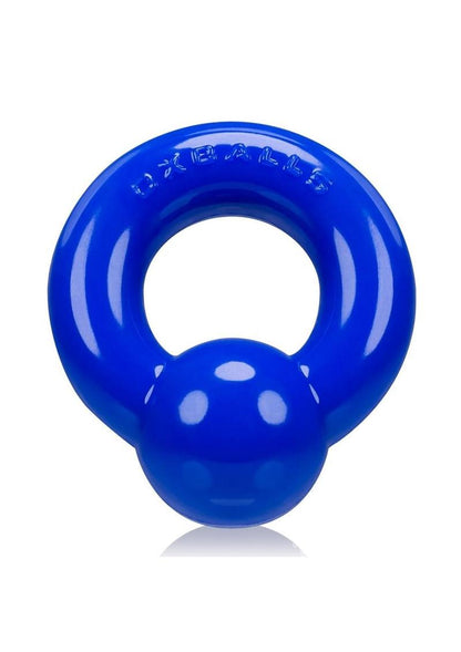 Oxballs Gauge Super Flex Cock Ring - Blue