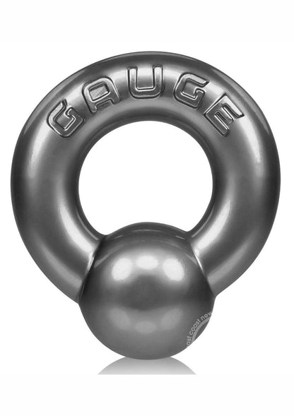 Oxballs Gauge Super Flex Cock Ring - Silver