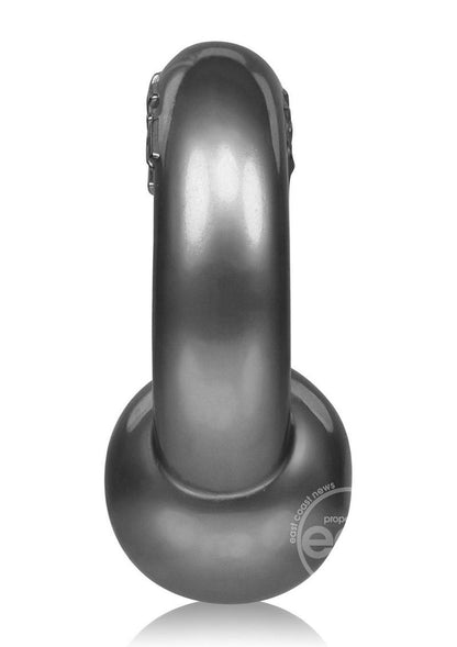 Oxballs Gauge Super Flex Cock Ring - Silver