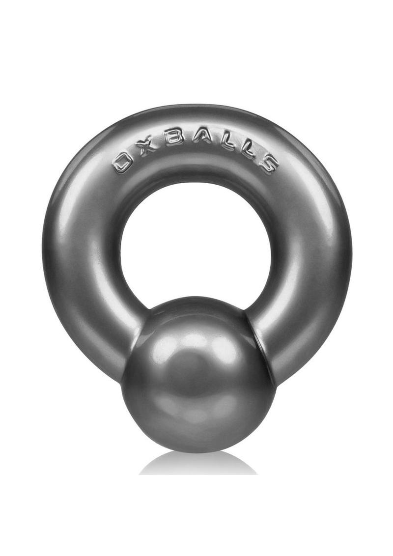 Oxballs Gauge Super Flex Cock Ring - Silver