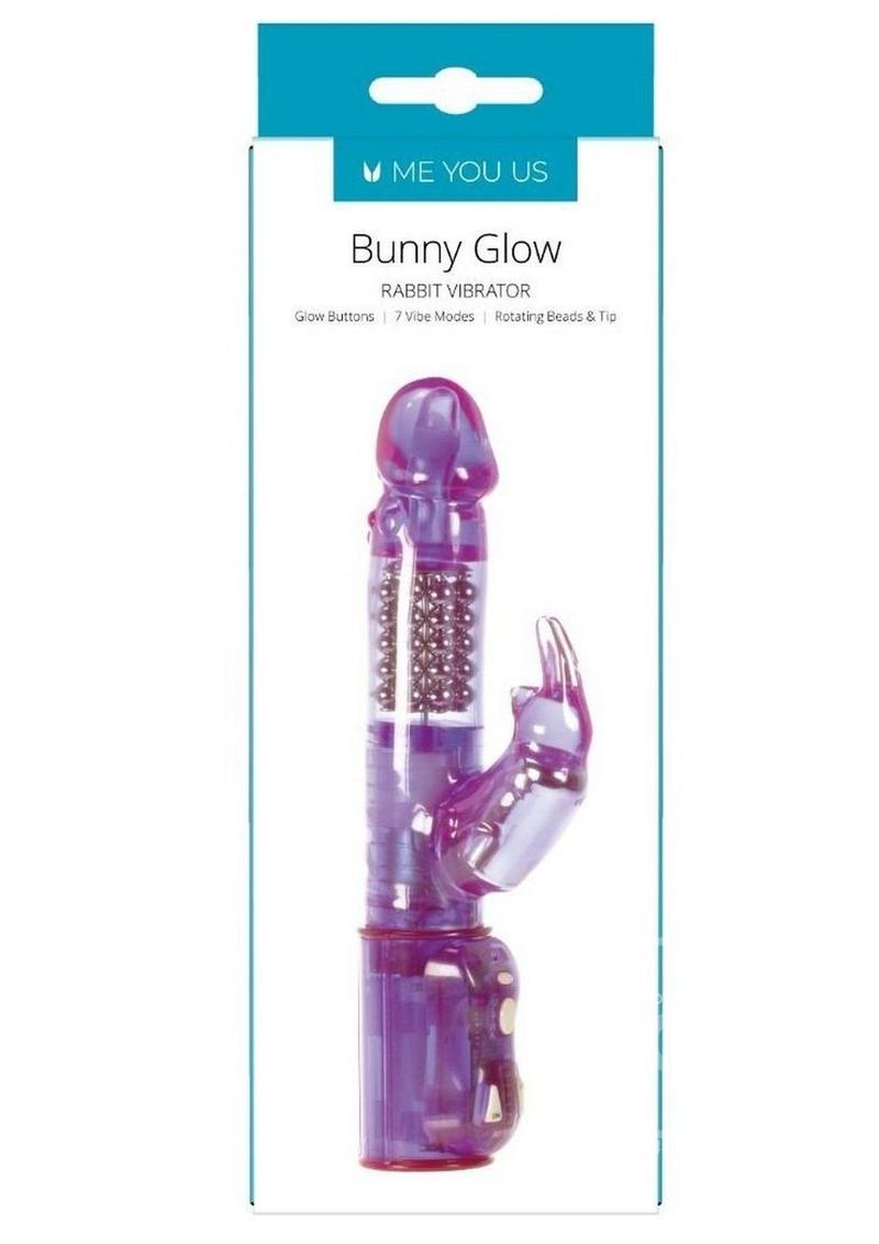 ME YOU US Bunny Glow Rabbit Vibrator - Purple