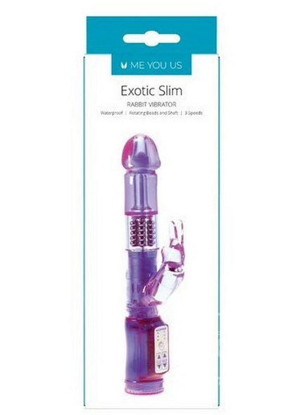 ME YOU US Exotic Slim Rabbit Vibrator - Purple