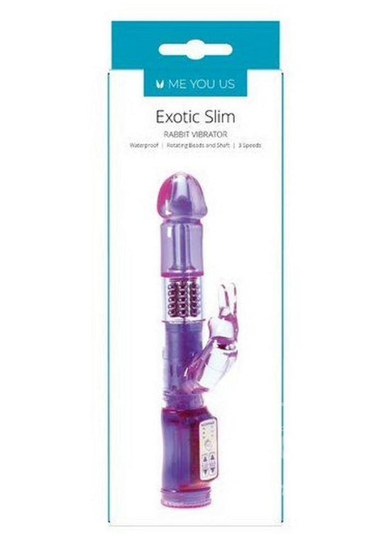 ME YOU US Exotic Slim Rabbit Vibrator - Purple