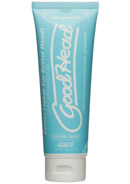 GoodHead Oral Delight Gel Flavored Cotton Candy 4oz