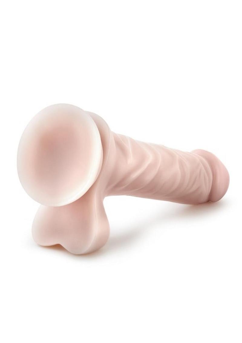 Dr. Skin Cock 1 Dildo with Balls and Suction Cup 9in - Vanilla