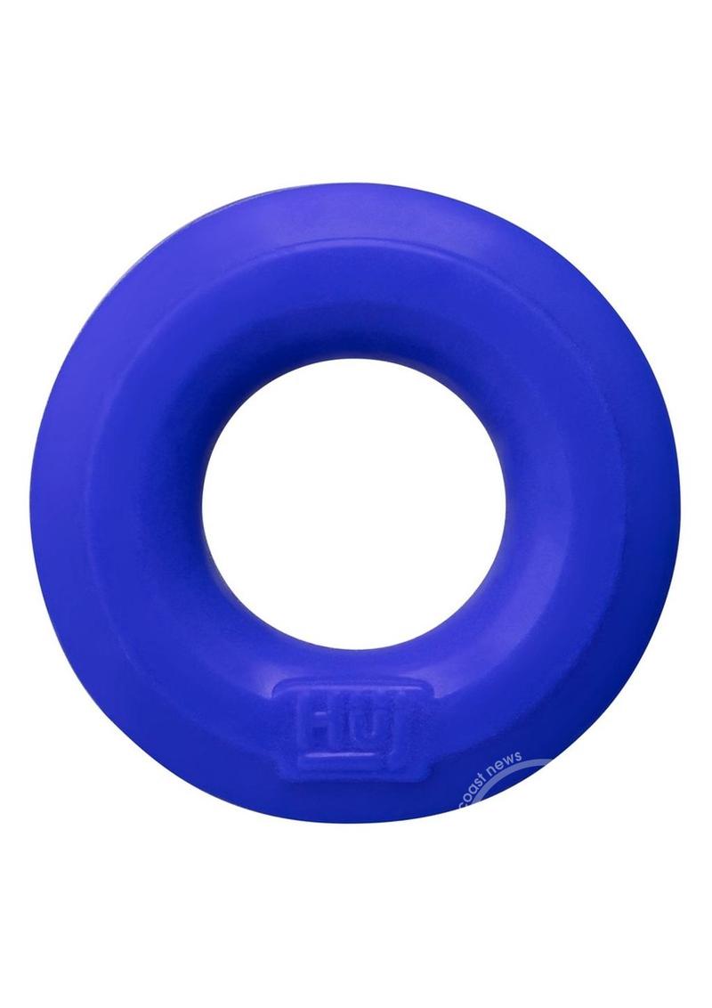 Hunkyjunk HUJ Silicone Cock Ring - Blue