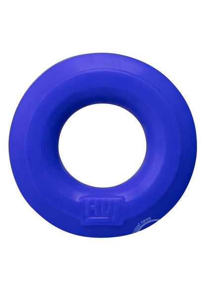 Hunkyjunk HUJ Silicone Cock Ring - Blue