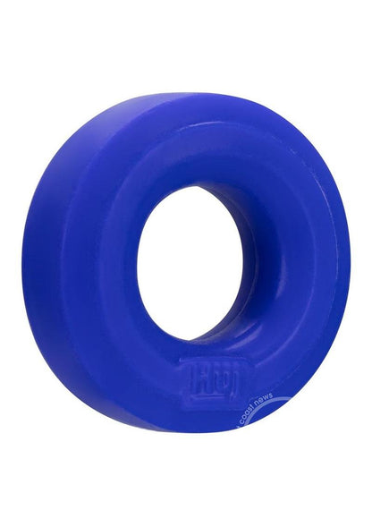 Hunkyjunk HUJ Silicone Cock Ring - Blue