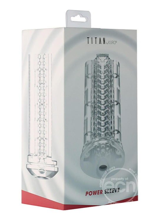 Kiiroo Titan Sleeve Power - Clear