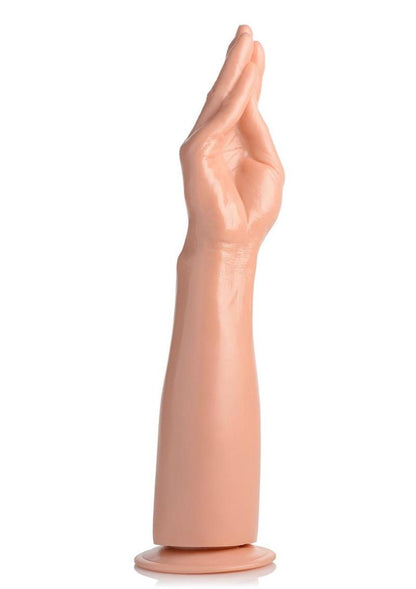 Master Series The Fister Hand and Forearm 15in Dildo - Vanilla