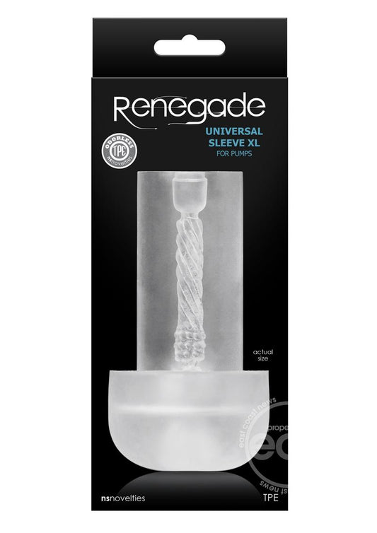 Renegade Universal Pump Sleeve - XL (Extra Long) - Clear