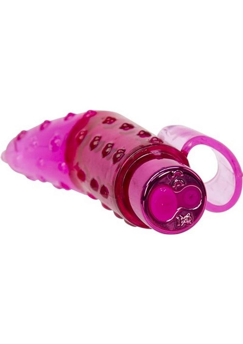 PowerBullet Frisky Finger Rechargeable Finger Massager - Pink