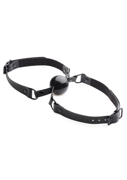 Master Series DoppelgŠnger Silicone Double Mouth Gag - Black